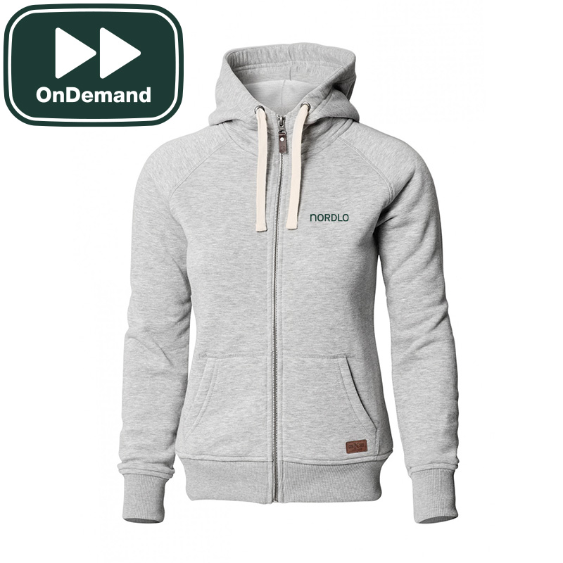 Hoodie grå OnDemand